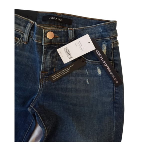NEW J Brand Affinity Destruct Crop Jeans 23 24 26 - Picture 7 of 15